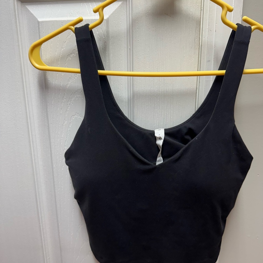 Black Lululemon Align Tank